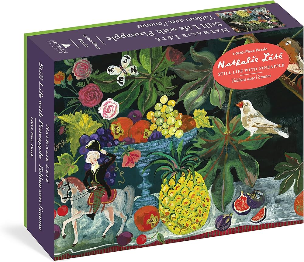 Nathalie Lete コラボ　フラワーベース　箱あり Nathalie Lété: Still Life with Pineapple 1,000-Piece Puzzle: Lété